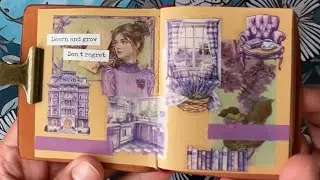 Mini Journal Entry 💜💜📔 Purple