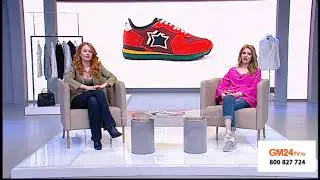 GM24TV MODA UOMO ATLANTIC STARS SNEAKERS CON MARZIA FONTANA E MARIANNA MARI