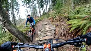 Muddy El Pollo Robertos - Winter Flow & Wipeout on Galbraith