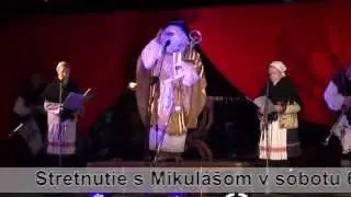 STRETNUTIE S MIKULÁŠOM 2014 na Kúpeľnom námestí v Trenčianskych Tepliciach