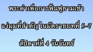 W4D1 ผู้ที่เมตตาผู้อื่นก็เป็นสุข เพราะเขาจะได้รับการสำแดงความเมตตาและได้รับความเมตตา