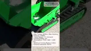 Tired of Carrying Heavy Loads by Hand? Try the HULK D-500 mini Dumper, Price: $7,999 (Inc GST)