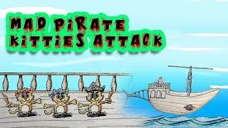 Pirate Ship Helicopter:  Art Adventure
