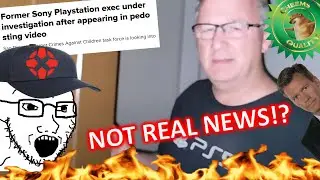 IGN Game Journalists Tried to Ignore this Kiddie Diddler Working for Sony