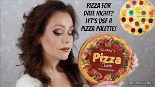 Glamlite Pizza l Pizza makeup l Pizza Palette l Makeup Over 40 l Pizza Eyeshadow Palette