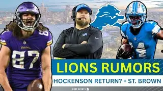 Today&rsquo;s Lions Rumors: T.J. Hockenson Return? Amon-Ra St. Brown To NBA All-Star Team
