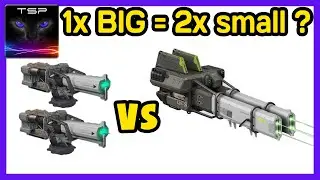 Are 2x smaller hardpoints same as 1x bigger? Elite Dangerous: Mythbusters Ep.10