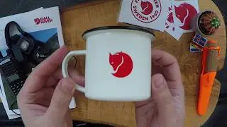 Fj&auml;llr&auml;ven Heritage Enamel Mug.
