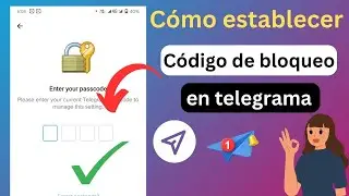 Comment d&eacute;finir le verrouillage par mot de passe sur Telegram