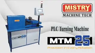 MTM25 - PLC Turnning Machine - Mistry Machine Tech Jamnagar #Plc #turningmachines #minicnc
