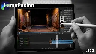 Build a Cinematic Portal Effect in #lumafusion - Part 2 - Lights Out Warp FX w/ Audio Sound FX