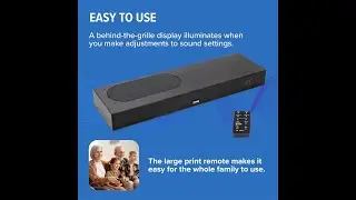 ZVOX AccuVoice AV835 Soundbar Review : Crystal Clear Dialogue with 20 Voice Boost Levels
