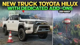 New Truck Toyota HiLux Rogue in SnowRunner with Own Dedicated Add-ons