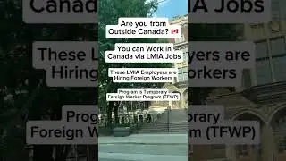 🇨🇦 LMIA Employers Hiring Foreign Workers | canadacareersite.com