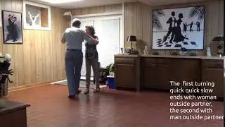 American Tango: Reverse Turn Outside Partner