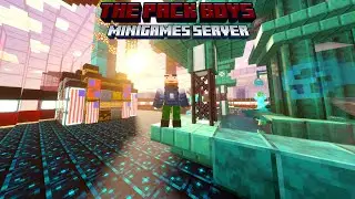 The Pack Boys Minigames Server Sneak Peek - The Lobby