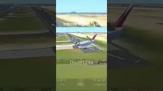 Landing in Infinite Flight vs Landing in RFS #aviation #airplane #rfs #infiniteflight #memes