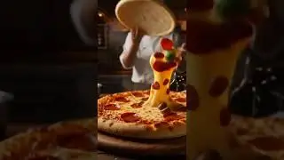 Hot & Cheesy Pizza Animation | Delicious 3D Food Art