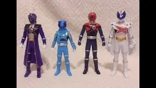 Uchu Sentai: Kyuranger Vinyl Figures Review Part 2