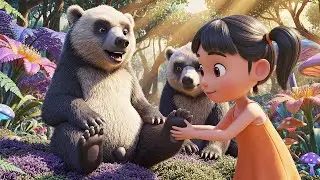 Five Little Sun Bears Reach and Stretch | Nursery Rhymes for Kids & Baby Songs
