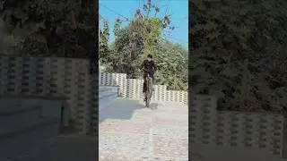 Cycle stunt video 😱#mtb #cycling #viral#stunt#wheelie #trending @It's_Anusahani #shorts