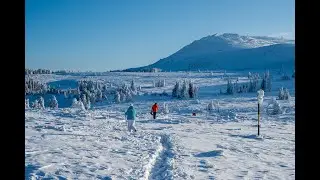 Hiking to Kamen Del peak on the first day of 2020