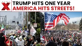 One Year Of Trump 2.0: “Free America” Protests Explode In LA As Trump Marks One Year Back In Power