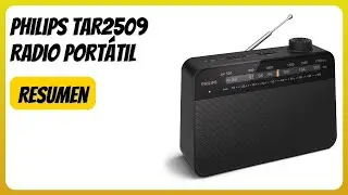 RESE&Ntilde;A (2026) : Philips TAR2509 Radio Port&aacute;til. DETALLES