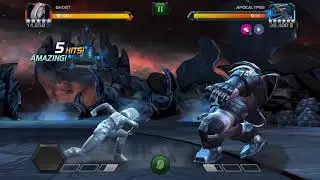 MCOC Ghost vs Uncollected Apocalypse