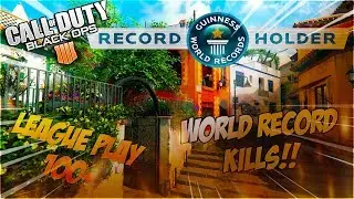 WORLDS MOST KILLS in BO4 LEAGUE PLAY!! League play 100+ ( World record kills bo4)