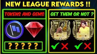 HOW TO GET NEW LEAGUE REWARDS TOKENS GEMS 108 MULLER CAPDEVILA IN EA FC FIFA MOBILE 25
