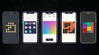 10 Unity Puzzle Games with TUTORIALS