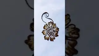 simple mehandi design art#hand#design