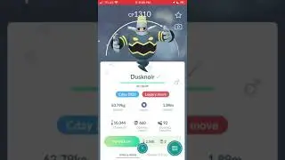 Dusknoir with Shadow ball