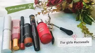 Everyday Makeup for College Girls✨️🎀 | Simple Natural Atmospheric Look🪄