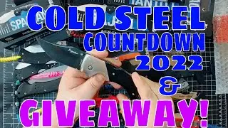 MY COLD STEEL COLLECTION INTRO...AND GIVEAWAY!