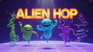 Alien Hop 🛸 | Fun Kids Dance Song with Friendly Aliens 👽✨