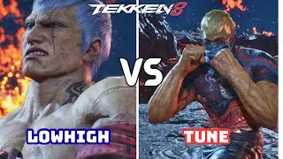 TEKKEN 8 🔥LOWHIGH (Bryan) Vs. TUNE (Bryan) | FGC Mirrors Matches