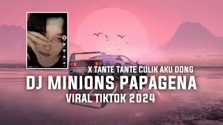 DJ MINIONS PAPAGENA X TANTE TANTE CULIK AKU DONG VIRAL TIKTOK 2024