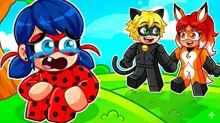 Bebê LADYBUG FOI ABANDONADA ao NASCER no Roblox!