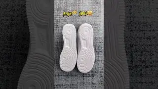 Real Vs Fake White Nike Air Force 1 #sneakerhead #sneakers #viral
