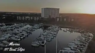 FLandings Yacht, Golf, Tennis Club Aerial Tour