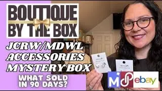 WHAT SOLD in 90 Days? - Boutique by the Box J. Crew & Madewell Accessories Mystery Box to Resell