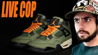 🔴 LIVE - UNDEFEATED x Air Jordan 4 #LIVECOP