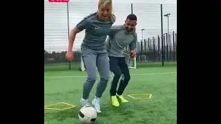 Training session with Chelsea & England player Gemma Davison !