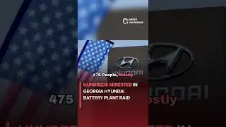 Breaking News: Hundreds Arrested in Georgia Hyundai Battery Plant Raid #crime #law #crisis