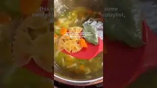 Healthy Dinner Idea: Homemade Soup 😋 #shorts #soup #easymeals #healthy #instantpot #foodie