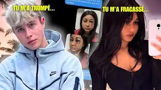 ELLE TROMPE SON COPAIN ET LA FRACASSE…. 
