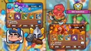 Rush Royale | โหมด Clan Tournament Inquisitor MAX vs Blade Dancer MAX 