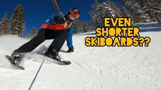 How Skate-Like Can These Get? Summit Sapphire 88 Skiboards